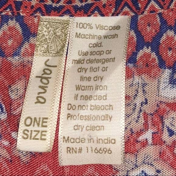 Kimono Japana Floral Pattern Kimono - Picture 2 of 4